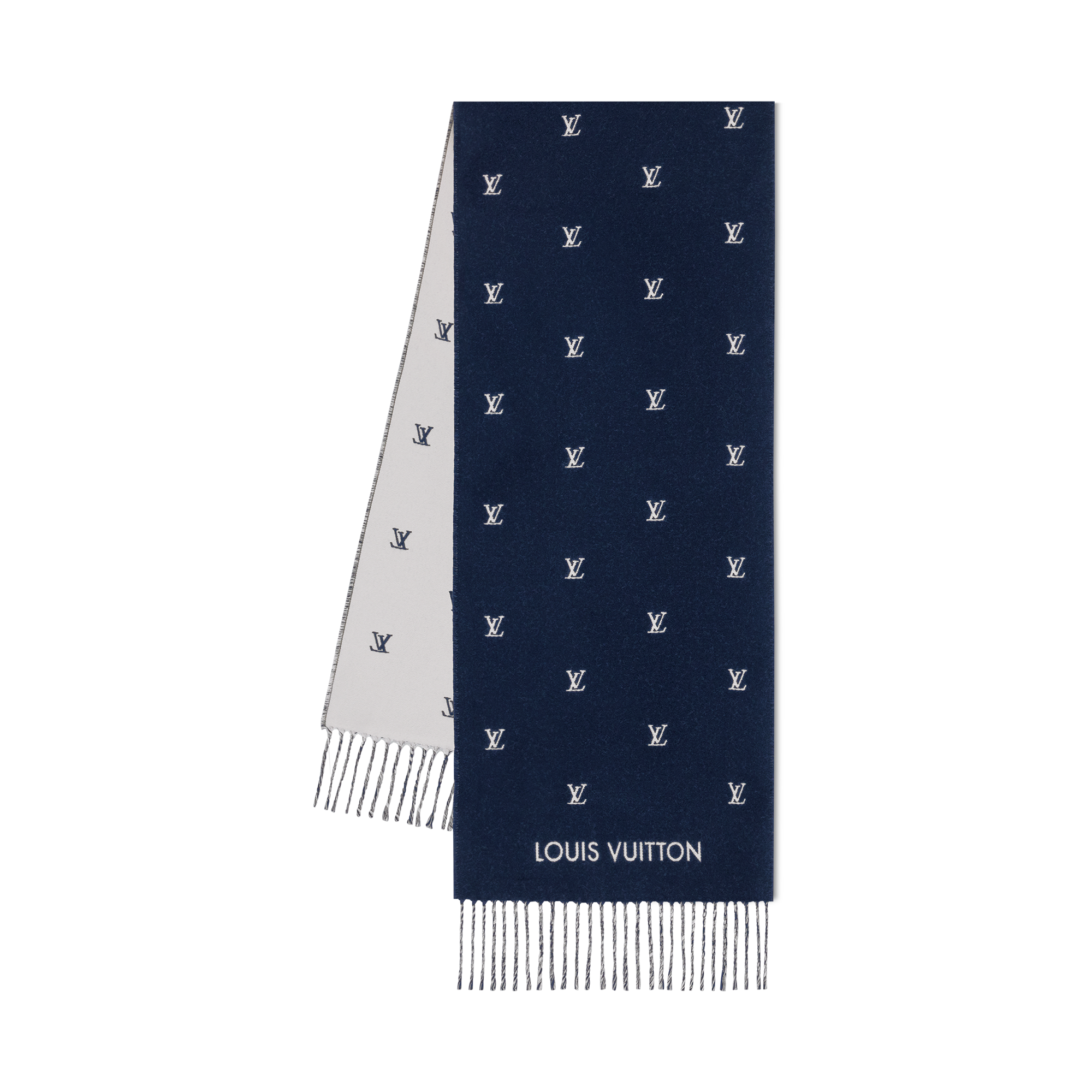 Monogram Vivienne Scarf - Luxury S00 Blue | LOUIS VUITTON